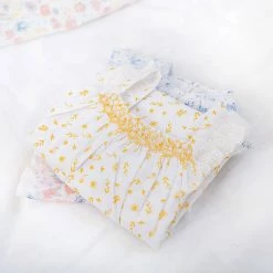Albetta Wild Bees & Floral Smocked Romper