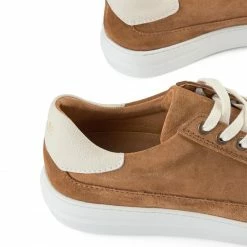 Shoe The Bear Tan Aren Suede Trainer