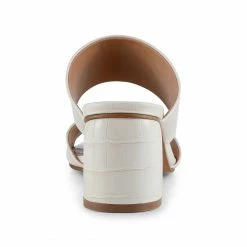 Shoe The Bear Off White Croco STB2086 Runa Mule