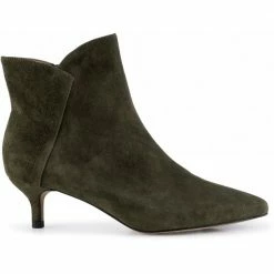 Shoe The Bear Khaki Saga Zip Boots