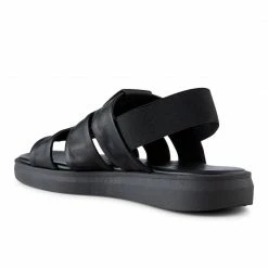 Shoe The Bear Black Brenna Fishermann Sandals